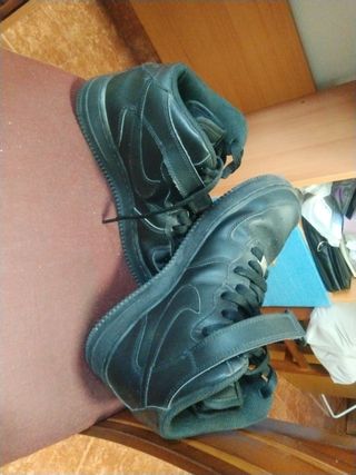 Nike Air Force 1 Bota Negras