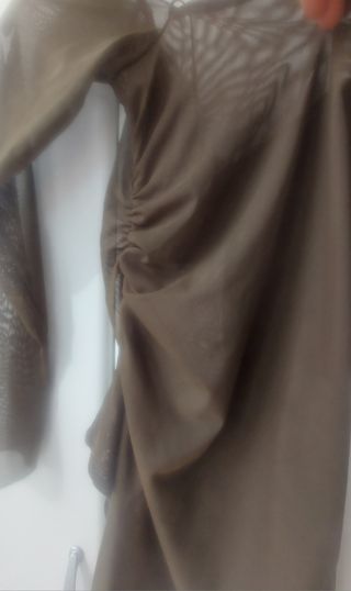 Body Zara verde oliva