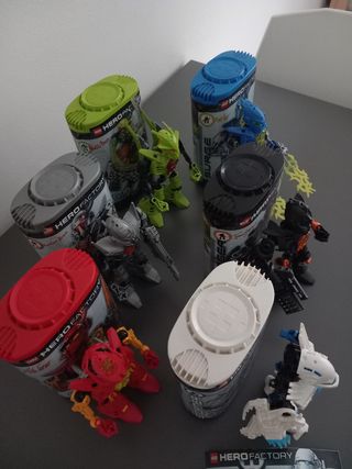 LEGO HERO Factory serie COMPLETA