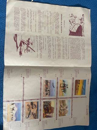 Álbum de cromos A través de África