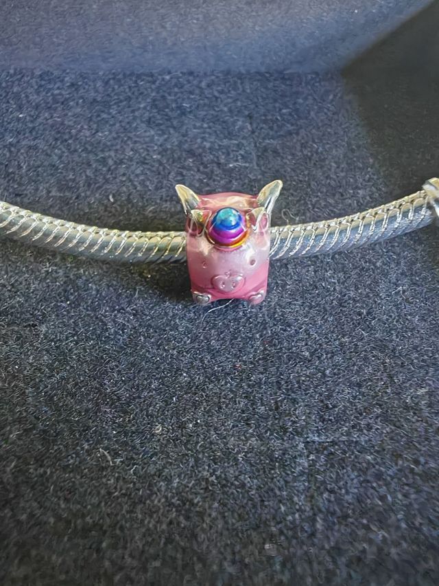 Charm Mr Puterful Cerdicornio Volador Plata 925