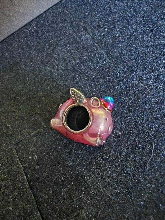 Charm Mr Puterful Cerdicornio Volador Plata 925