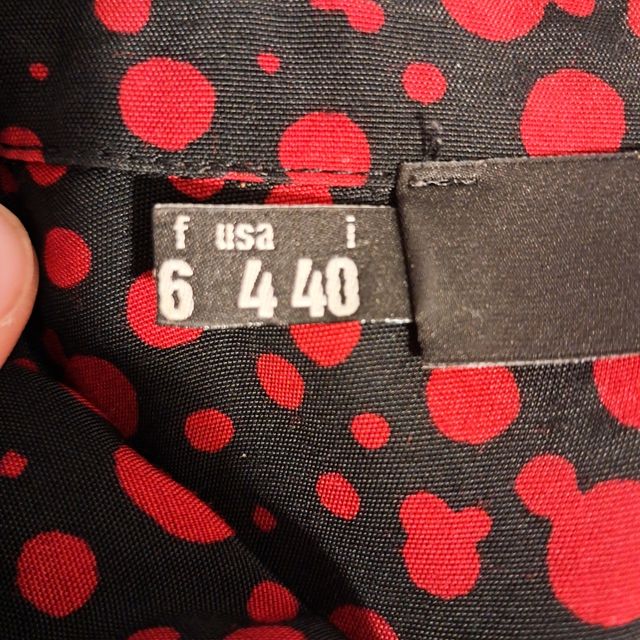 Camicia Love Moschino Pois Rossi Neri