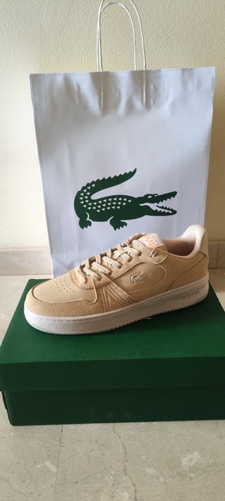Zapatillas Lacoste Beige/Blanco