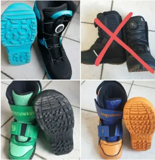 Scarponi Snowboard Northwave  Wed'ze Vans