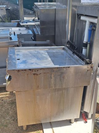 Plancha profesional industrial gas Mareno