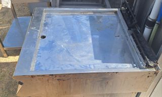 Plancha profesional industrial gas Mareno