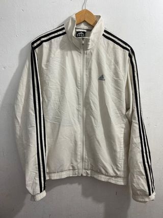 ¡¡OFERTA! Talla M Chaqueta Adidas Climalite Blanca