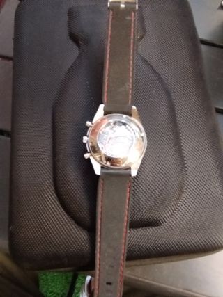 TAG HEUER Reloj Cronógrafo Negro y Plateado