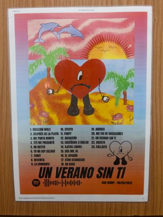 Póster de álbum del artista que quieras (Unidad)