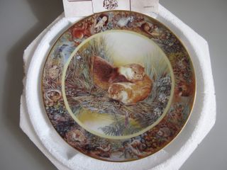Piatto Bradex Davenport. Otter. Con scatola. 19 cm