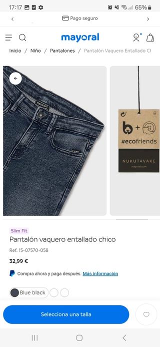Vendo dos pantalones nuevos a estrenar