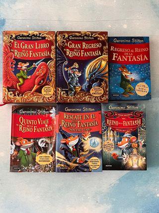 Libros Gerónimo Stilton Reino de la Fantasia
