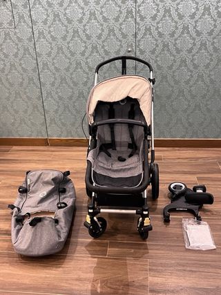 Bugaboo Cameleon 3 + Maxi-Cosi + Patinete