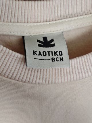 Sudadera Kaotiko Beige Multicolor