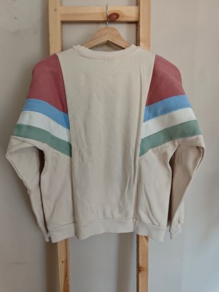 Sudadera Kaotiko Beige Multicolor