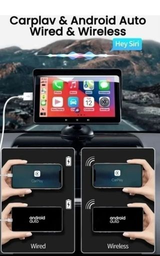 Pantalla CarPlay para Salpicadero sin Instalacion 