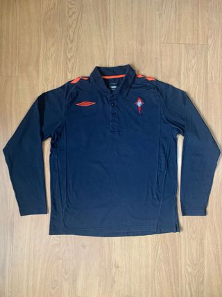 Polo de paseo de jugador Celta de Vigo Umbro 09/10