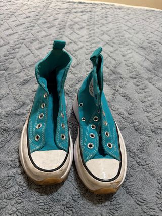 Converse Azules Talla 35.5