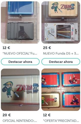 *Oferta*NUEVO Funda + accesorios para DS LITE 