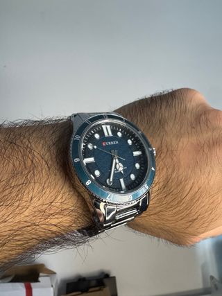 Reloj Curren Sport Cara Azul