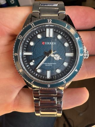 Reloj Curren Sport Cara Azul