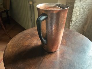 Jarra cobre vintage 23 cm