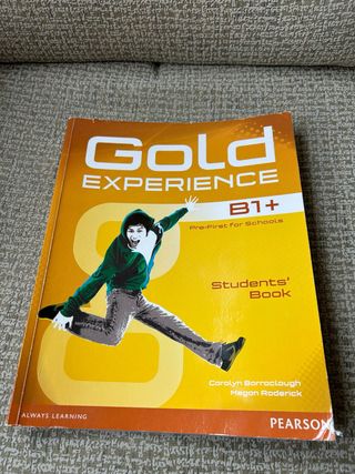 GOLD EXPERIENCE B1+ STUDENTS' BOOK WITH DVD-ROM...