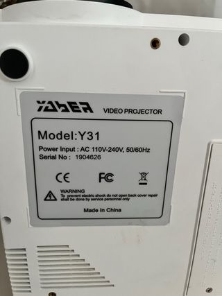 Proyector Yaber Blanco
