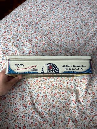 Caja Zippo Anniversary Series 1932-1992