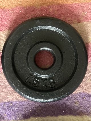 Mancuernas 4x2.5kg + 4x1.5kg