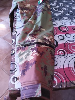 Giacca Wind Stopper Camouflage Tg XL Misure in fot