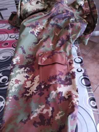 Giacca Wind Stopper Camouflage Tg XL Misure in fot