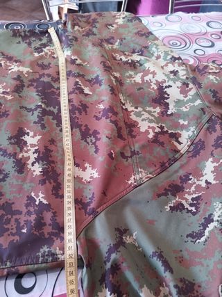 Giacca Wind Stopper Camouflage Tg XL Misure in fot