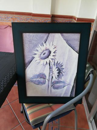 Cuadro de girasoles