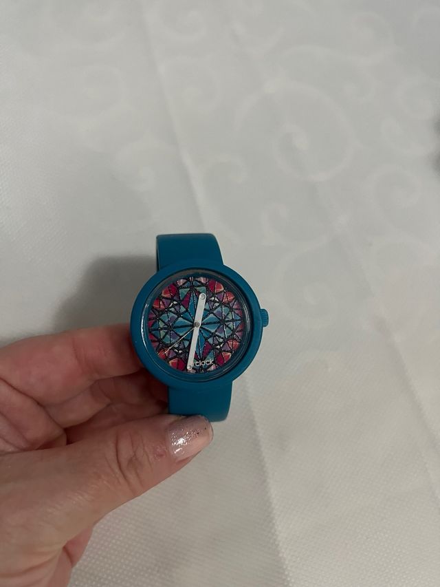 Orologio da polso O Bag multicolore e turchese