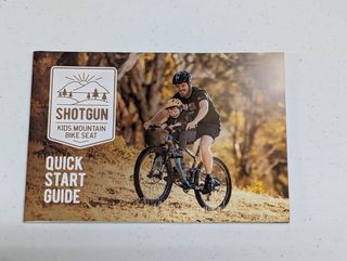 Asiento infantil shotgun para bicicleta