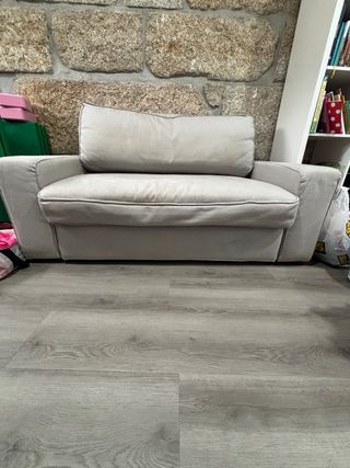 Sofá Cama Gris Ikea 2 Plazas