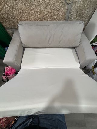 Sofá Cama Gris Ikea 2 Plazas