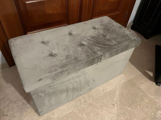 Puf / Arcon Gris Nuevo en su embalaje