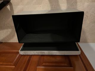 Puf / Arcon Gris Nuevo en su embalaje
