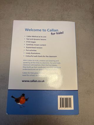 Libro Callan For Kids Stage 4