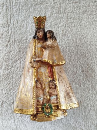 Virgen Desamparados Escayola Policromada
