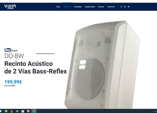 Altavoces Vieta D O 8 White