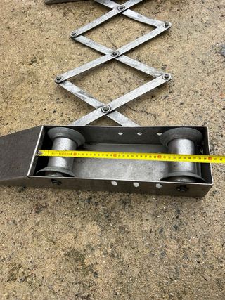 Par de patines para bobinas