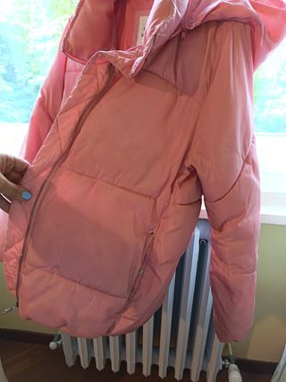 Piumino Zara bambina rosa taglia M