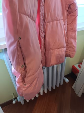 Piumino Zara bambina rosa taglia M