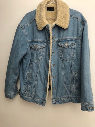 Cazadora vaquera con borreguito