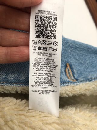 Cazadora vaquera con borreguito