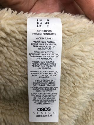 Cazadora vaquera con borreguito